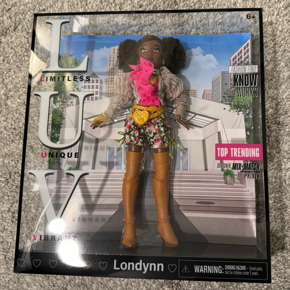 New LUV premium fashion doll “Londynn” Girls Trendsetter Fashionista